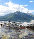Glacier national park Royalty Free Stock Photo