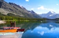 Glacier national park Royalty Free Stock Photo