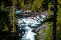 Glacier National Park in summer Royalty Free Stock Photo