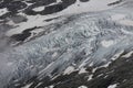 Glacier near Neue Prager HÃÂ¼tte, Grossvenediger Royalty Free Stock Photo