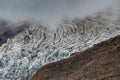 Glacier in Nepal mountains, Manaslu