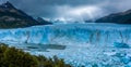 Glacier Perito Moreno national park Los Glaciares. The Argentine Patagonia in Autumn. Royalty Free Stock Photo