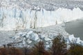 Glacier Perito Moreno, National Park Los Glasyares, Patagonia, A Royalty Free Stock Photo