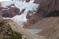 Glacier Piedras Blancas at the Los Glaciares National Park, Argentina