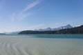 Glacier sediment in Alaska Royalty Free Stock Photo