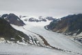 Glacier in Skagway Alaska Royalty Free Stock Photo