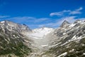 Glacier in Skagway Alaska Royalty Free Stock Photo