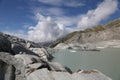 Glacier in Switzerland Royalty Free Stock Photo