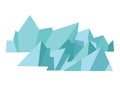 Glacier vector icons