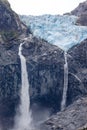 The glacier of Ventisquero Colgante, near the village of Puyuhuapi, Chile.