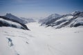 Glacier view from Jungfrau