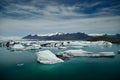 Glacierlagoon in Iceland Royalty Free Stock Photo