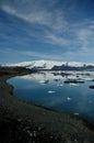 Glacierlagoon in Iceland Royalty Free Stock Photo