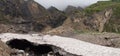 Glaciers in the french mountains