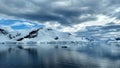 Glaciers and Icebergs at Antarctica Royalty Free Stock Photo