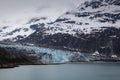 Glaciers Lamplugh Glacier, Glacier Bay National park, Alaska taken from a Cruise Ship Royalty Free Stock Photo