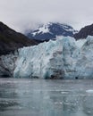 Glaciers Margerie Glacier, Glacier Bay National Park, Alaska taken from a cruise ship Royalty Free Stock Photo