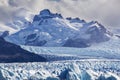 Perito Moreno glacier, one of the hundreds of glaciers coming from the South Ice Field in Patagonia, Argentina