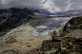 Glaciers in Rocky Mountains
