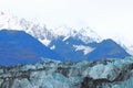 Glaciers in scenic College Fjord in Alaska, USA Royalty Free Stock Photo