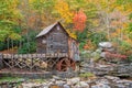 The Glade Creek Grist Mill In West Virginia Royalty Free Stock Photo