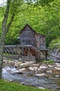 Glade Creek Grist Mill in Babcock State Park West Virginia USA