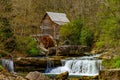 Glade Creek Grist Mill in Spring