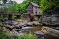 Glade Creek Grist Mill Royalty Free Stock Photo