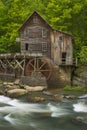 Glade Creek Grist Mill in West Virginia, USA Royalty Free Stock Photo