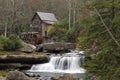 Glade Creek Gristmill in late Autumn Royalty Free Stock Photo