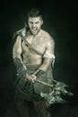 Gladiator/Barbarian warrior Royalty Free Stock Photo