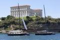 Gladiator and Ran teams leaving Marseille harbor Royalty Free Stock Photo