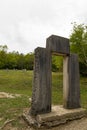 Glagolitic Alley near Hum in Croatia