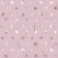 Glam glitter seamless pattern. Pink marble. Effect sparkle foil rose gold. Beauty background. Repeating print. Repeated pattern ro