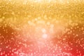 Glam red gold glitter background for Christmas Royalty Free Stock Photo
