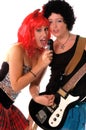 Glam Rock Girls 2 Royalty Free Stock Photo