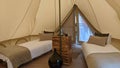 Glamorous camping bedroom