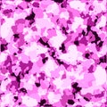 Glamorous large camouflage pink pattern