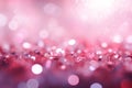 Glamorous sparkling defocused blurred festive background illustration. Ai generative