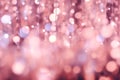 Glamorous sparkling defocused blurred festive background illustration. Ai generative