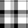 Glamour pattern plaid textile, repeatable patterns fabric background tartan. Beautiful check seamless texture vector in white and Royalty Free Stock Photo