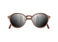 Glamour sunglasses isolated icon