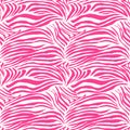 Glamour zebra animal seamless vector print