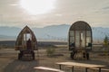 Glamping in Californian Desert