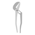 Gland plier vector tool icon isolated illustration. Repair construction work equipment flat
