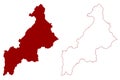 Glane District (Switzerland, Swiss Confederation, Canton of Fribourg or Freiburg)