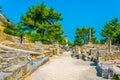 Glanum archaeological park near Saint Remy de Provence in France