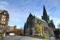 Glasgow cathedral aka High Kirk of Glasgow or St Kentigern or St Mungo Royalty Free Stock Photo