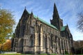 Glasgow cathedral aka High Kirk of Glasgow or St Kentigern or St Mungo Royalty Free Stock Photo