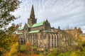 Glasgow cathedral aka High Kirk of Glasgow or St Kentigern or St Mungo Royalty Free Stock Photo